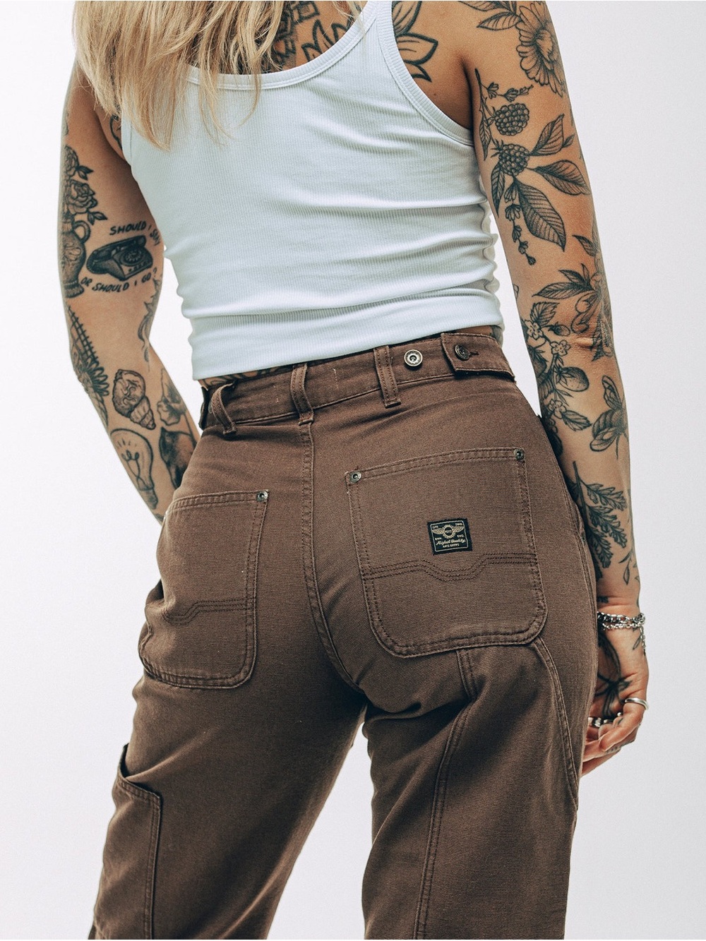 P&Co Albion Carpenter Pants – Caribou - Picture 9 of 16